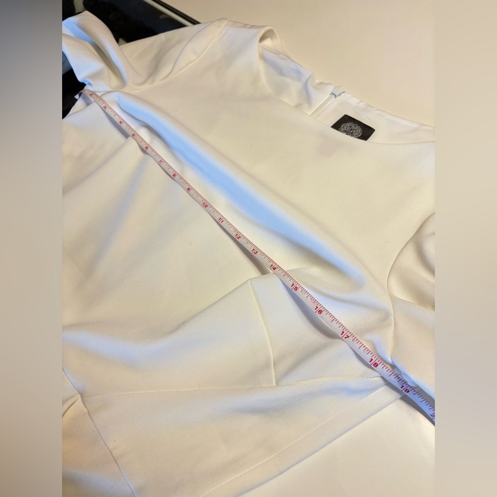 Vince Camuto- Elegant White Dress - Picture 5 of 10
